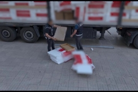 İZOLASYON MALZEMESİNE GİZLENMİŞ 5 MİLYON ADET KAÇAK SİGARA ELE GEÇİRİLDİ