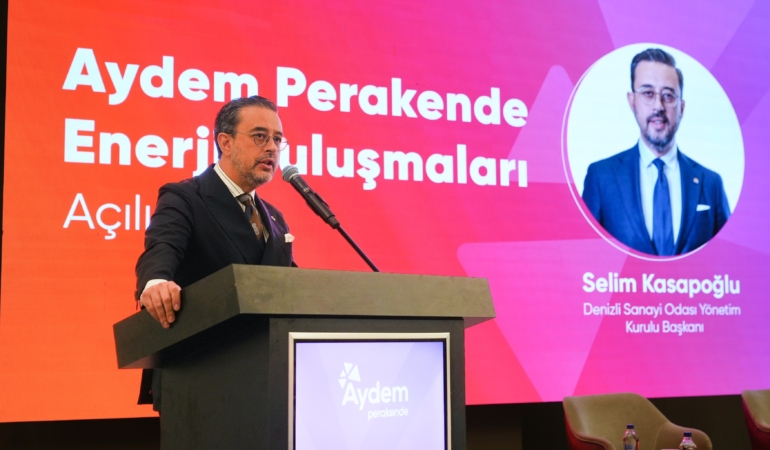 DSO BAŞKANI KASAPOĞLU; "EN BÜYÜK BEKLENTİMİZ GELECEĞİ GÜVENLE PLANLAYABİLECEĞİMİZ İSTİKRARLI BİR YATIRIM ORTAMIDIR" AYDEM PERAKENDE, DENİZLİ İŞ DÜNYASINI ENERJİ GÜNDEMİNDE BULUŞTURDU