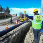 DESKİ, ÇAL'IN 2 BİN 850 METRELİK İÇME SUYU TERFİ HATTINI YENİLEDİ