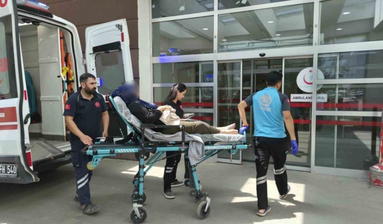 Adıyaman'da Eşi Tarafından Darp Edilen Kadın Hastaneye Kaldırıldı