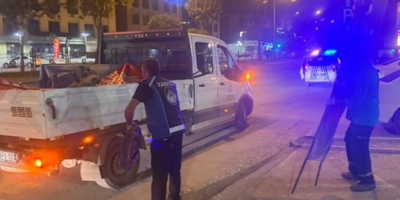 Adıyaman'da Mevzuata Aykırı Tabela ve Reklam Panoları Kaldırılıyor