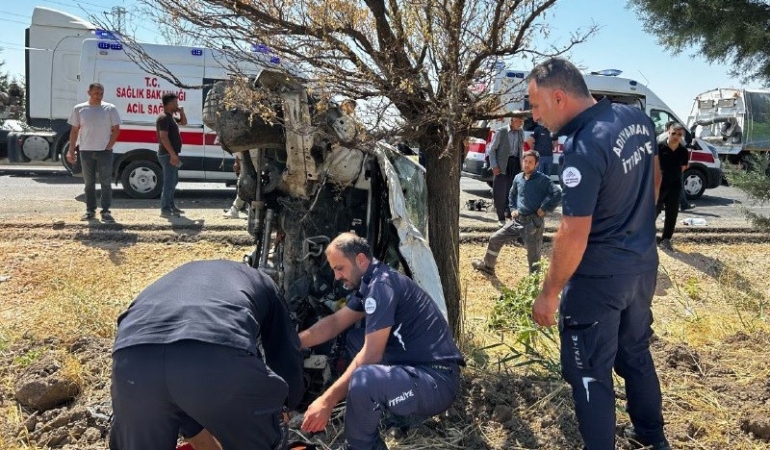 Adıyaman'da düğün yolunda kaza: 6 kişi yaralandı