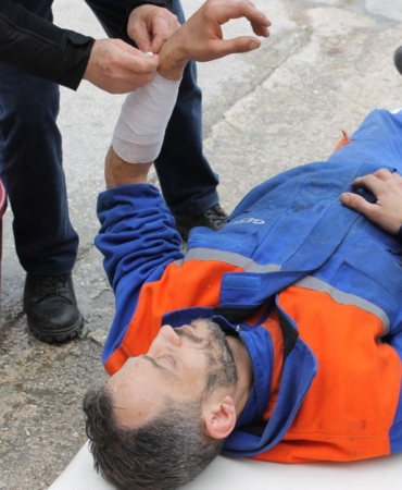 Adıyaman'da otomobil ile motosiklet çarpıştı, 1 kişi yaralandı