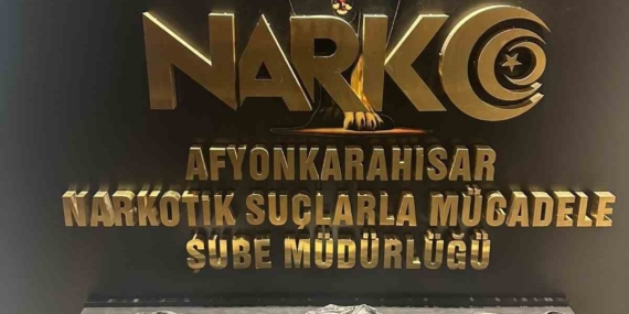 Afyonkarahisar'da 5 kilogram uyuşturucu ile yakalanan kişi tutuklandı