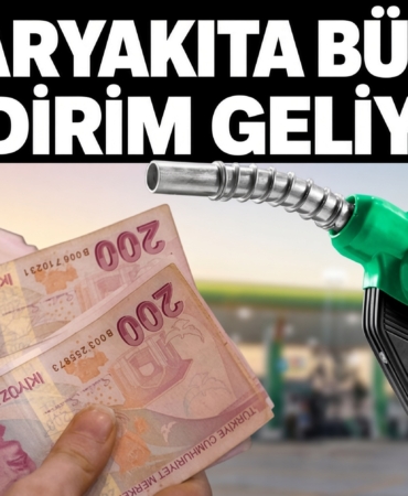 Akaryakıta Büyük İndirim Geliyor