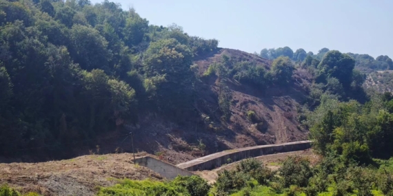 Akçakoca-Melenağzı çevre yolu projesinde çalışmalar devam ediyor