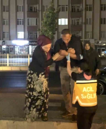 Aksaray'da makas atan araç kazaya yol açtı: 1 yaralı