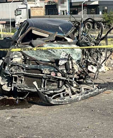 Aksaray'da otomobil kazası: 2 ölü, 2 yaralı