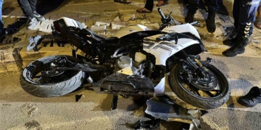 Aksaray'da otomobil ve motosiklet çarpıştı, 2 çocuk ağır yaralı