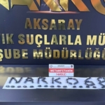 Aksaray'da uyuşturucu operasyonunda 1.5 kilogram metamfetamin ele geçirildi