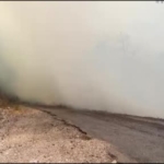 Alanya'da orman yangınına havadan ve karadan müdahale