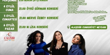 Alaşehir'de Uluslararası Kültür ve Sanat Festivali Başlıyor