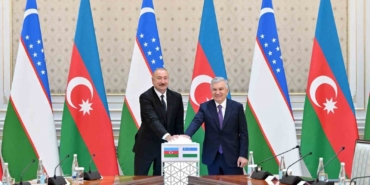 Aliyev ve Mirziyoyev Taşkent'te Görüşme Gerçekleştirdi