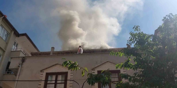 Amasya'da Kışlık Hazırlık Yangına Neden Oldu