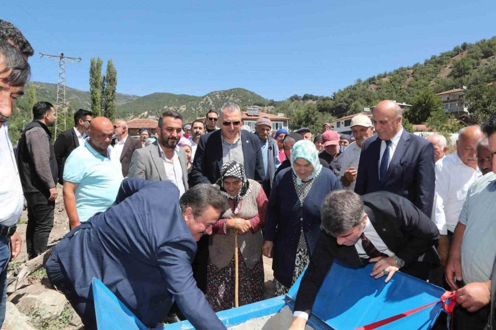 Amasya'nın Ümük Köyü'nde Basınçlı Sulama Tesisi Açıldı