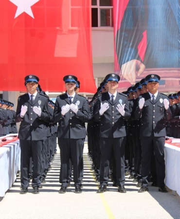 Ankara'da Motosikletli Polis Timleri Mezuniyet Töreni Düzenlendi