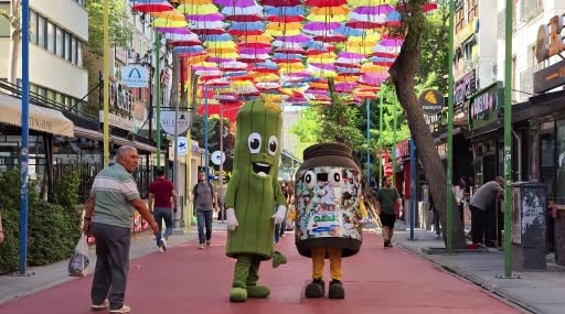 Ankara'da Turşucan ile kültür ve turşu festivali tanıtımı