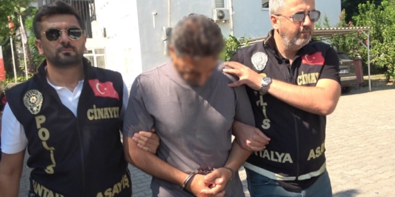 Antalya Havalimanı'nda kadını öldüren emekli polis adliyeye sevk edildi