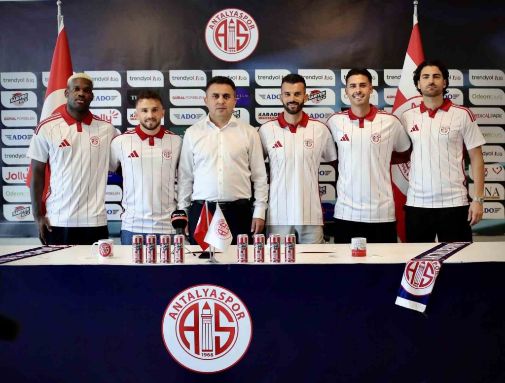 Antalyaspor transfer yasağını kaldırarak 5 futbolcuyla anlaştı