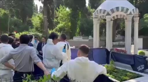 Arif Ahmet Denizolgun'un fethi kabir işlemi tamamlandı