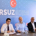 Arsuz'da muhtarlar buluşmasında mahalle sorunları ele alındı