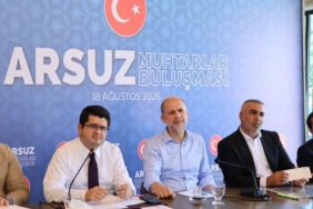 Arsuz'da muhtarlar buluşmasında mahalle sorunları ele alındı