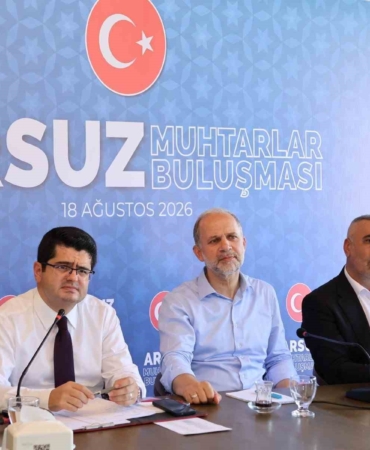 Arsuz'da muhtarlar buluşmasında mahalle sorunları ele alındı
