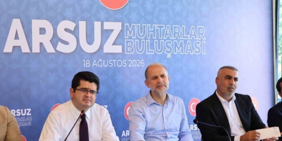 Arsuz'da muhtarlar buluşmasında mahalle sorunları ele alındı