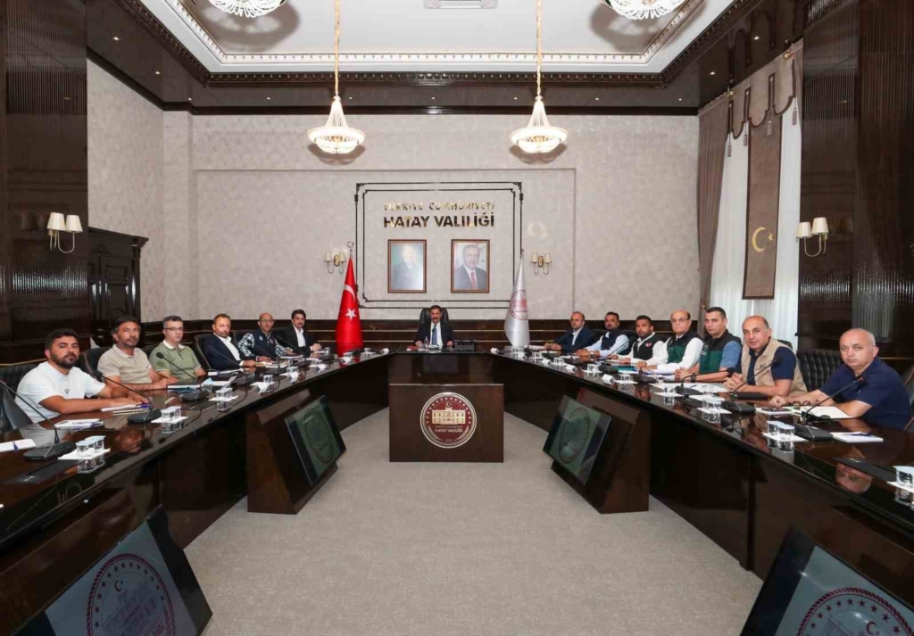 Asi Nehri altyapı çalışmaları Hatay'da değerlendirildi