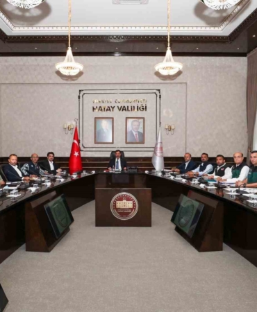 Asi Nehri altyapı çalışmaları Hatay'da değerlendirildi