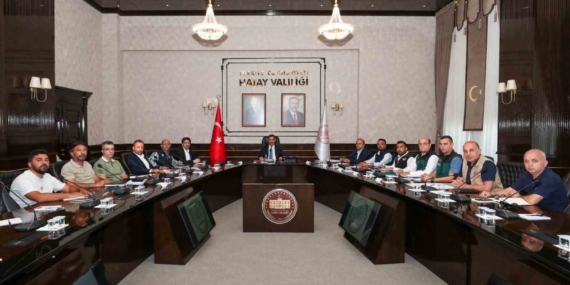 Asi Nehri altyapı çalışmaları Hatay'da değerlendirildi