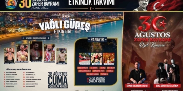 Atakum'da 30 Ağustos Zafer Bayramı etkinlikleri başlıyor