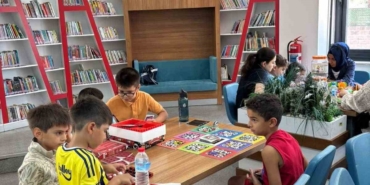 Aydın'da çocuklar zeka oyunlarıyla eğlendi