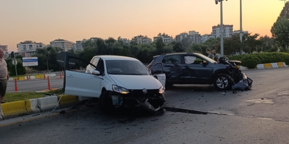 Aydın'da trafik kazası: 1 yaralı