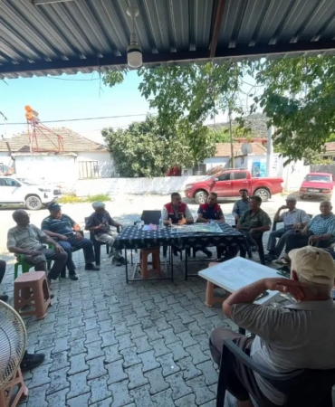 Aydın'da üreticilere yangın ve tarımsal üretim uyarısı yapıldı