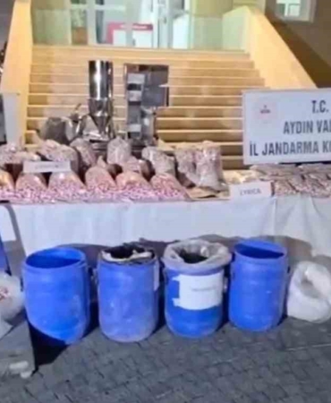 Aydın'da uyuşturucu operasyonu: 100 milyon TL değerinde hap ele geçirildi
