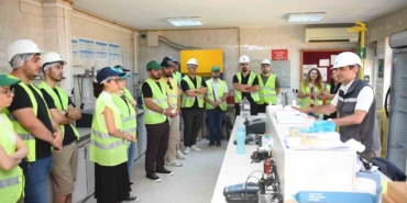 BASKİ, Tıp Fakültesi Öğrencilerini Su Arıtma Tesisinde Ağırladı