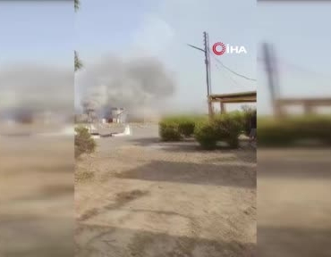 Bağdat'ta aşırı sıcaklar mühimmat deposunda patlamaya neden oldu
