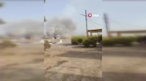 Bağdat'ta aşırı sıcaklar mühimmat deposunda patlamaya neden oldu