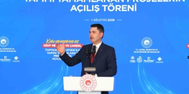 Bakan Kurum, Kahramanmaraş'ta yeni projelerin açılışını yaptı
