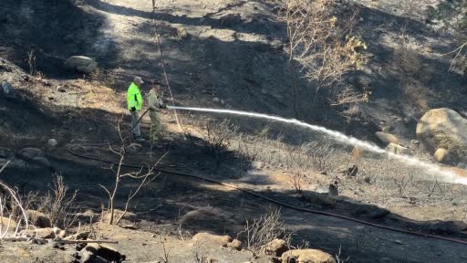 Balıkesir'deki Gömeç ve Susurluk yangınlarında enerji düştü