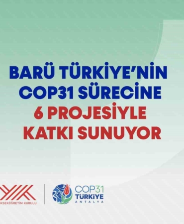 Bartın Üniversitesi COP31 için 6 proje geliştirdi