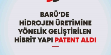 Bartın Üniversitesi hidrojen üretimi için patent aldı
