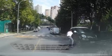Başakşehir'de otomobil kazası önlendi
