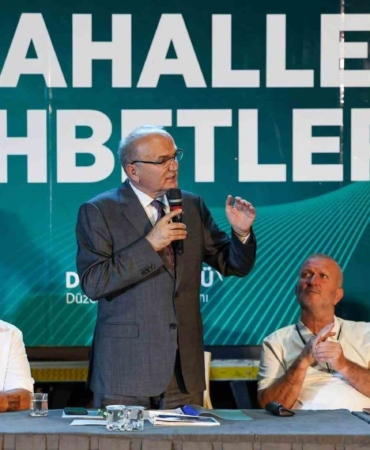 Başkan Özlü, Çay Mahallesi'nde Vatandaşlarla Buluştu