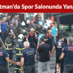 Batman’da Spor Salonunda Yangın
