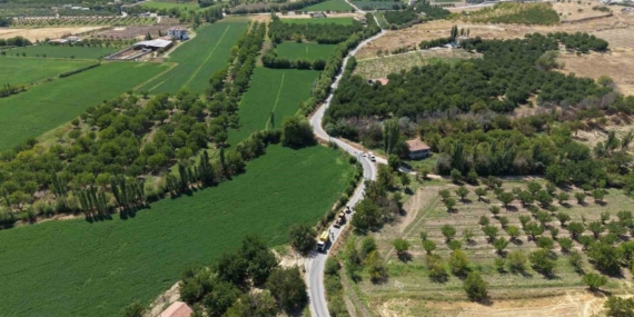 Battalgazi'de yol çalışmaları devam ediyor