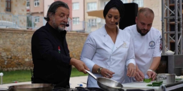 Bayburt Gastronomi Festivali'nde Yöresel Lezzetler Şeflerden Yorumlandı