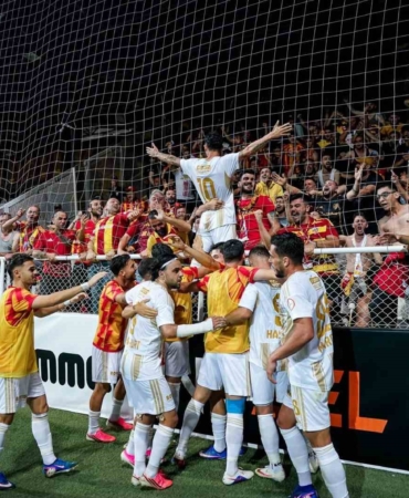 Benhur Keser, Kayserispor'un Iğdır FK'ya karşı ikinci golünü attı