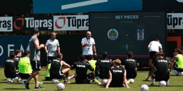 Beşiktaş, Corendon Alanyaspor maçı için hazırlıklarını tamamladı